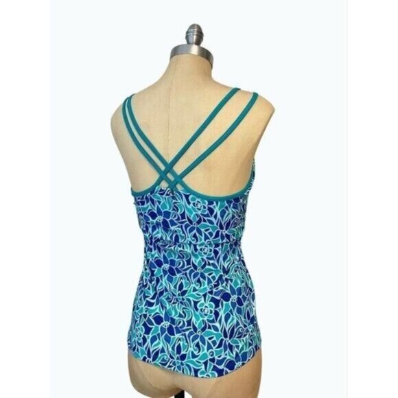 Merrell Nora Aruba Botanical Floral Racerback Yoga Tank NWT Medium - Picture 3 of 7